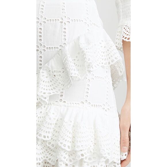 THURLEY Raven Miniskirt 100% cotton AU6/US2 - Picture 5 of 12